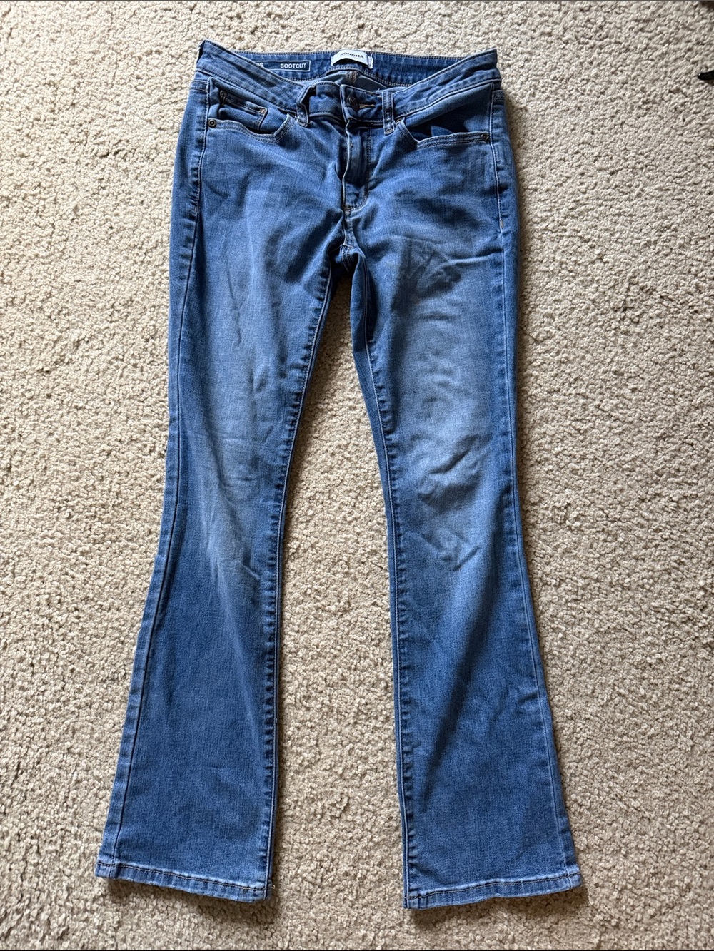 Bootcut Blue Denim Jeans - Women